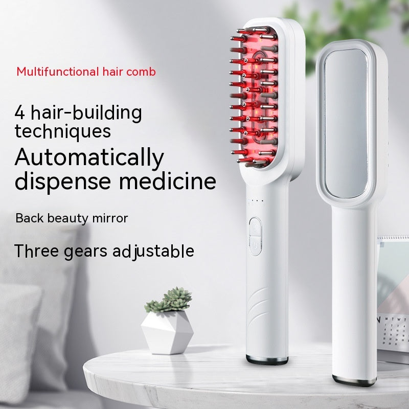 Brosse à cheveux électrique, appareil d'application de médicaments pour le cuir chevelu, peigne d'application de médicaments pour les soins capillaires