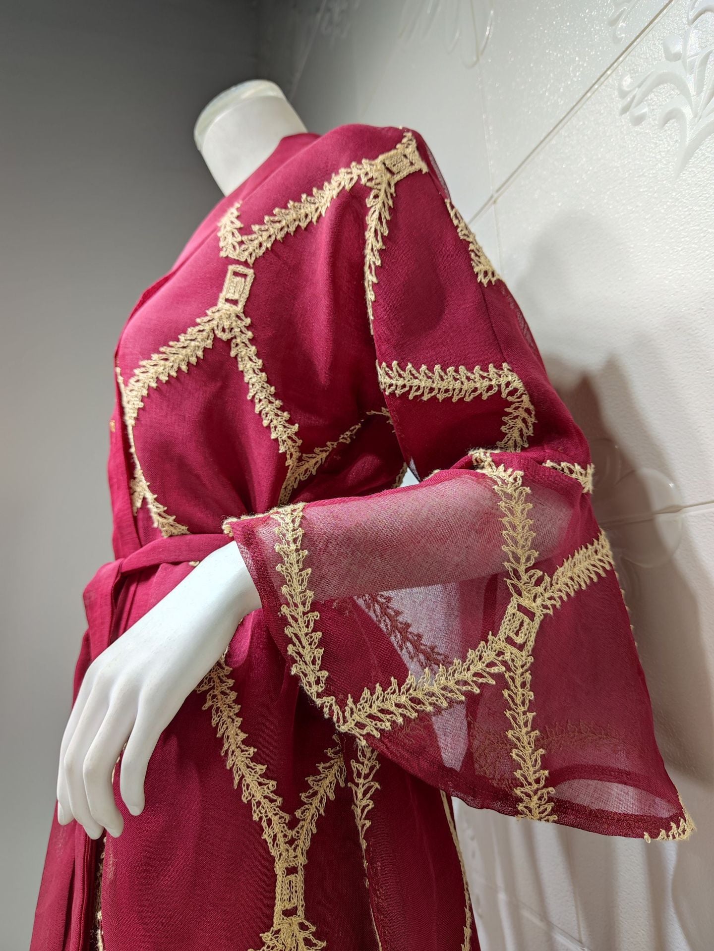 Nahost Muslim Temperament Gaze Kleid