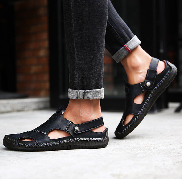 Sandales pour hommes, chaussures de pêche, loisirs, plage, pantoufles, extérieur, été