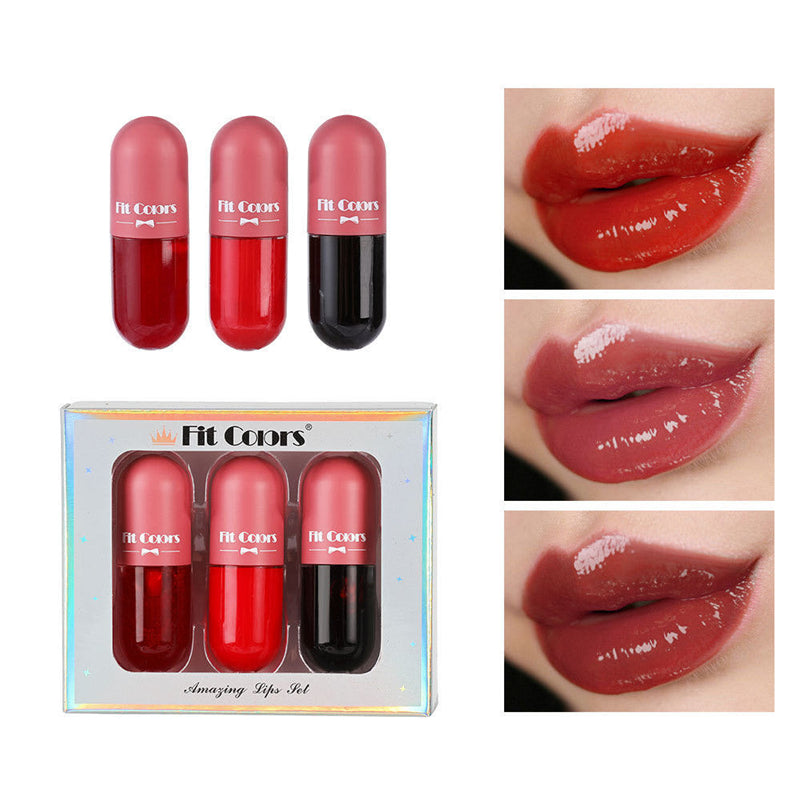 Tag Nacht Sofort Volumen Lippenfüller Öl Klar Lang Anhaltend Pflegend Reparierend Reduziert Lippenfältchen Pflege Lippen Schönheit Kosmetik