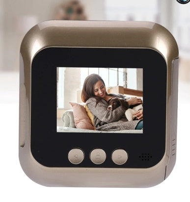 Trendy 2.4 Inch Security Smart Doorbell Peephole Camera Electronic Ca