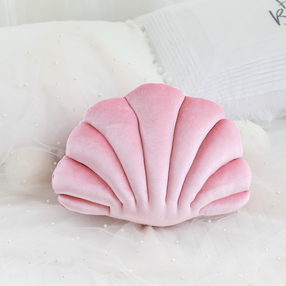 Modern Simulation Shell Pillow Cushion Doll Nap Pillow for Cozy Home