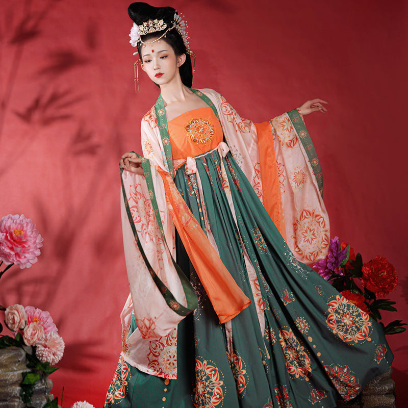 Original Willow Firework Fog Hanfu