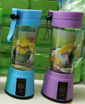 Mixeur portable avec mini-mélangeur de jus de fruits rechargeable par USB, mini-presse-agrumes électrique portable simple pour la maison