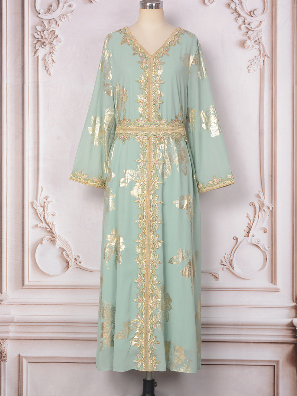 Bronzing Muslim Dubai Touristenkleid