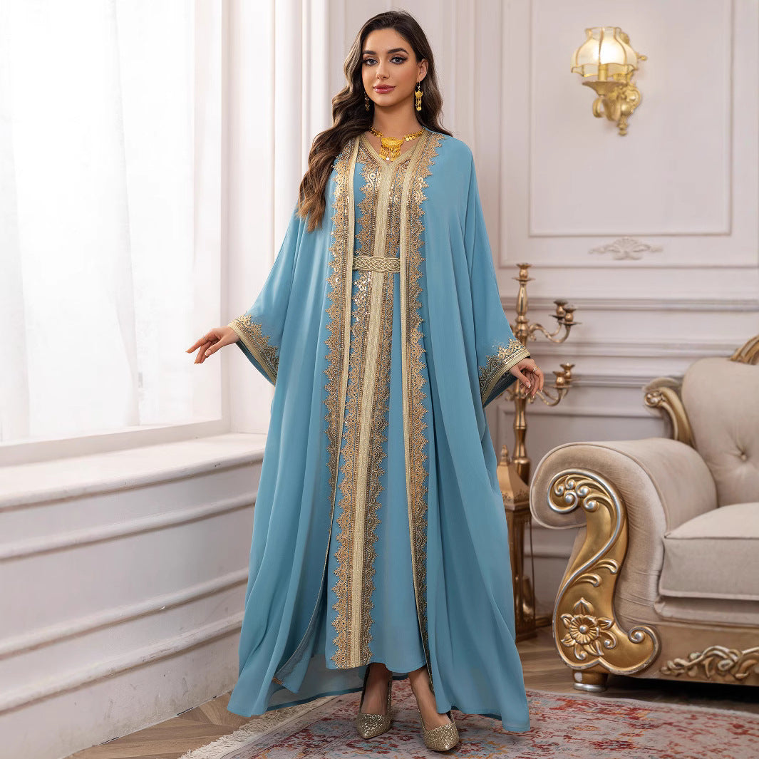 Muslimisches Kleid Naher Osten Gürtel