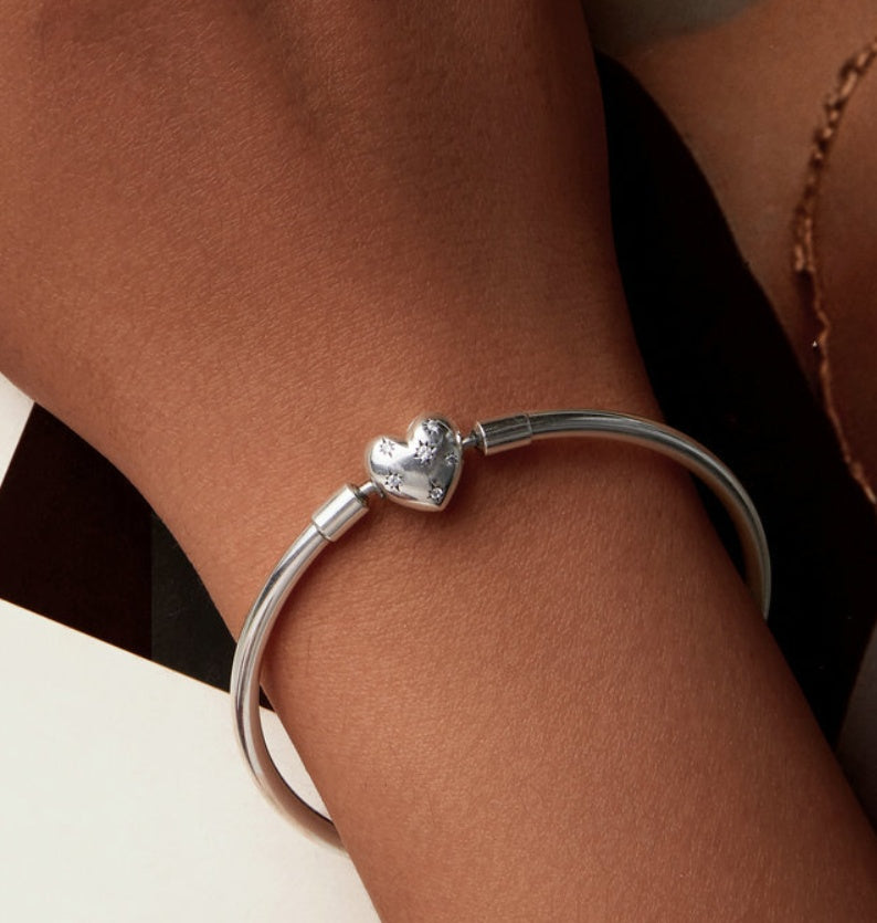 Bracelet en argent sterling S925 « Amour fantastique »