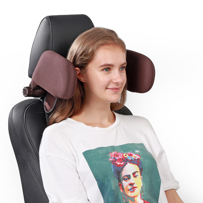 Oreiller de tête de siège auto Repose-tête de voyage Solution de soutien pour oreiller cervical pour enfants et adultes Coussin d'appuie-tête de siège auto Oreiller de voiture