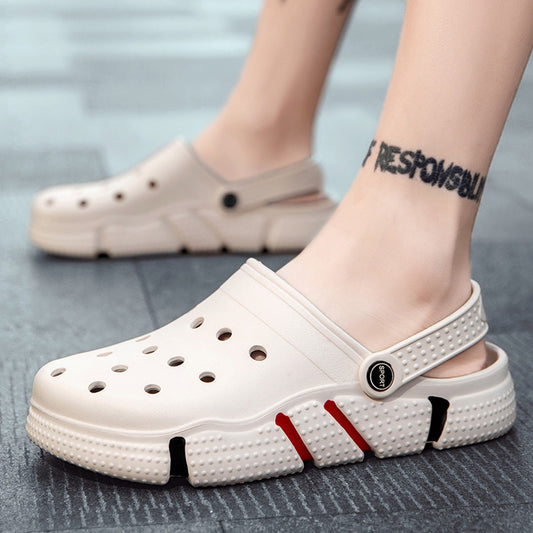 Männer Sandalen Sommer Loch Schuhe Strand Hausschuhe