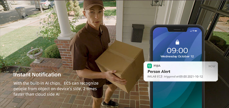 Trendy Imilab Ec5 Wifi Smart Security System Kit Outdoor Video Survei