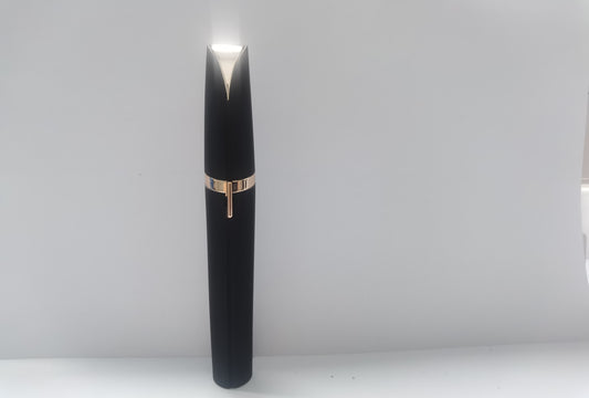 Mini Elektrischer Augenbrauentrimmer Lippenstift Augenbrauen Stift Haarentferner Schmerzloser Rasierer Epilierer mit LED-Licht