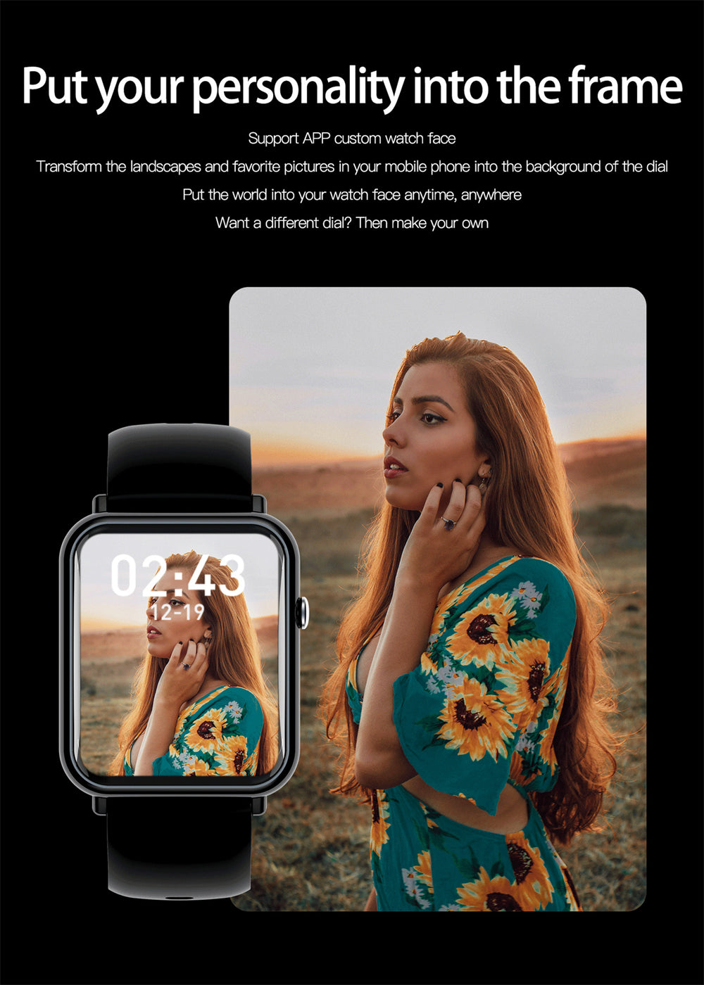Trendy Smart Waterproof Watch for Modern Living