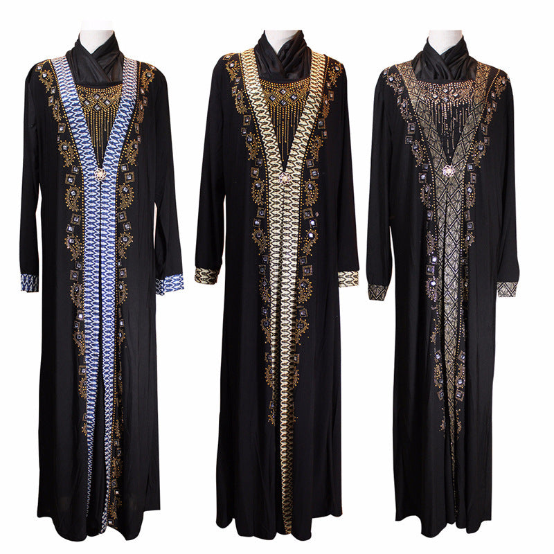 Muslimisches Ramadan-Modeperlenkleid