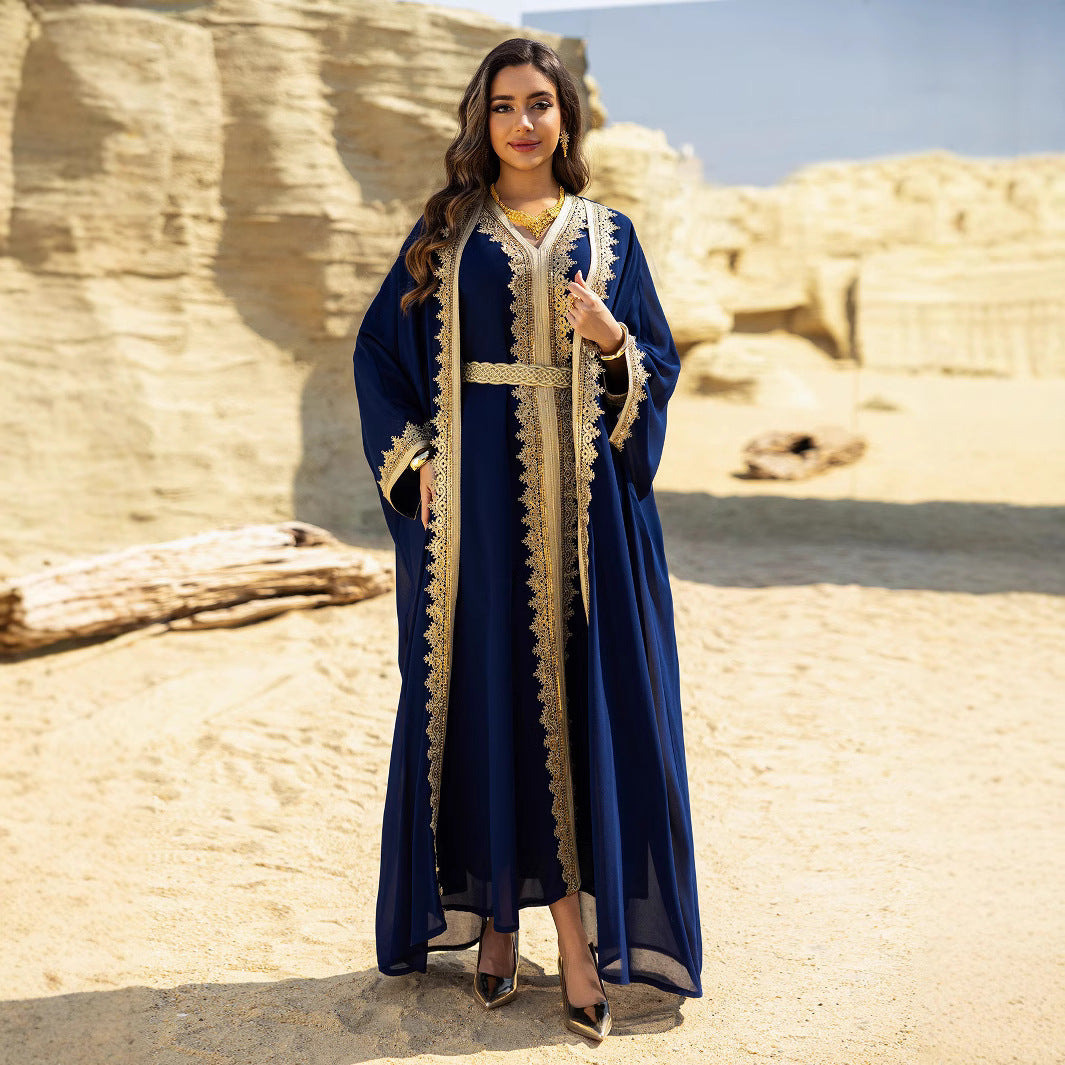 Muslimisches Kleid Naher Osten Gürtel