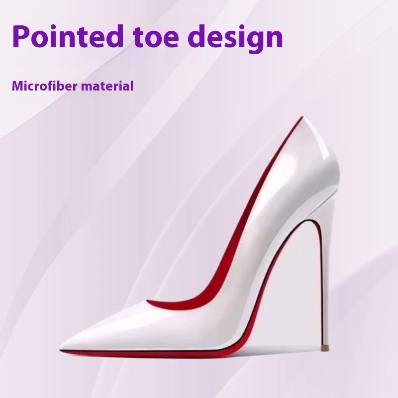 Stiletto High Heels für Damen mit spitzer Kappe