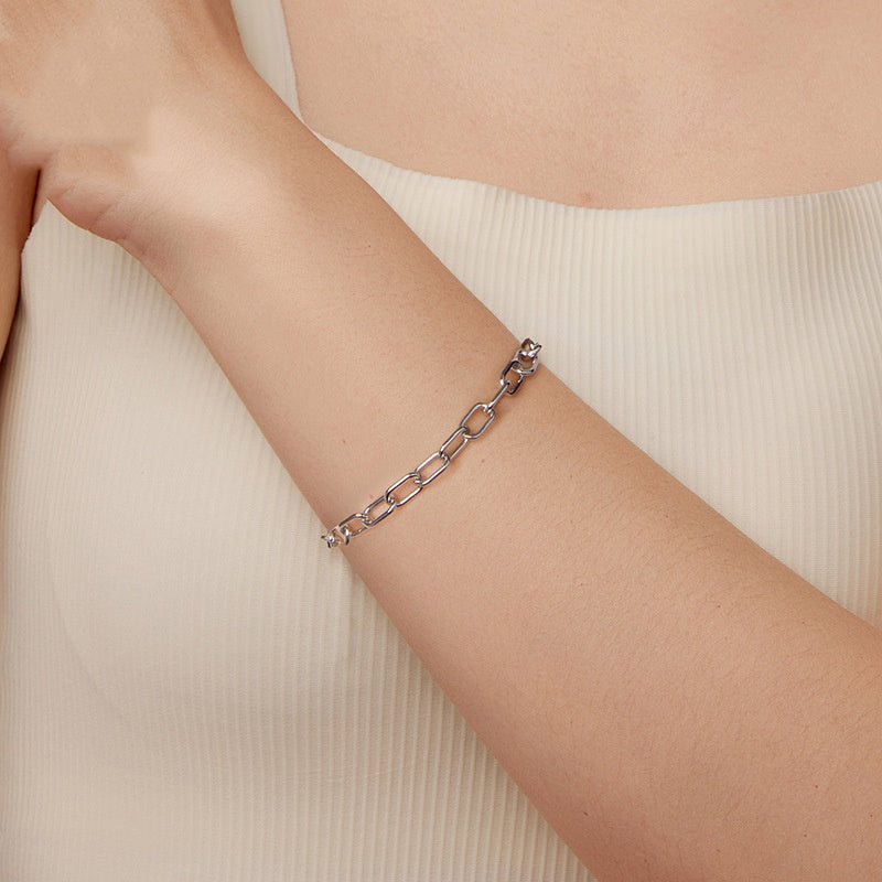 Chain S925 Sterling Silver Bracelet