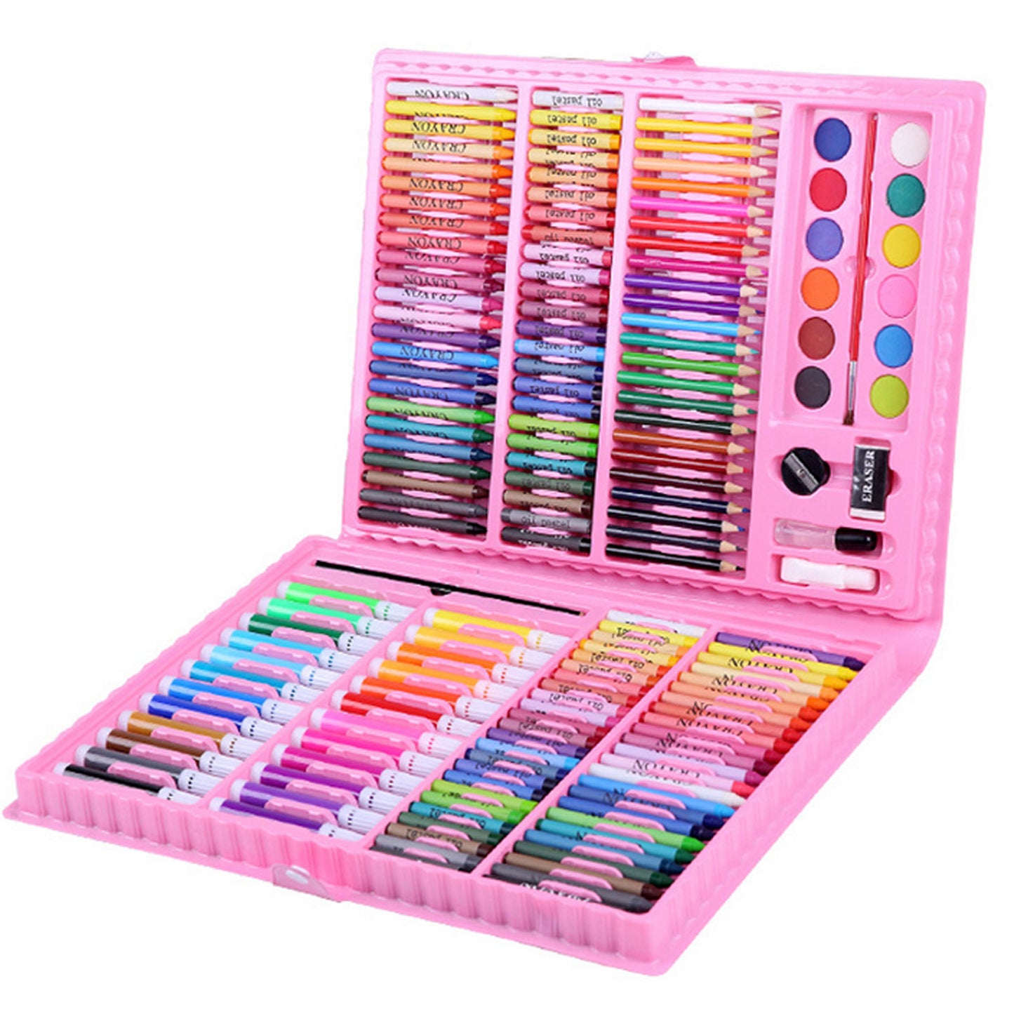 Trendy Painting Set, School Supplies, Brush Set, Oil Pastel Painting