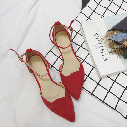 Pointed Toe Work Shoes Summer Women