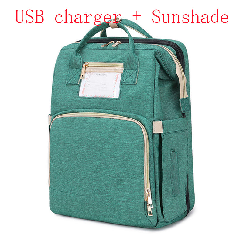 Tragbares faltbares Babybett, Multifunktionale Wickeltasche