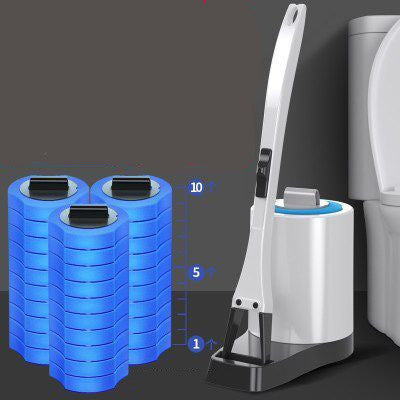 Trendy Toilet Brush Without Dead Angle Cleaning Toilet Brush Disposab