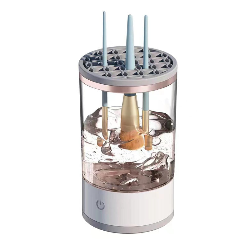 Women Lidschatten Pinsel Reinigungsgerät Tragbarer Elektrischer Make-up Pinsel Reiniger Mit USB-Aufladung Automatischer Kosmetikpinsel