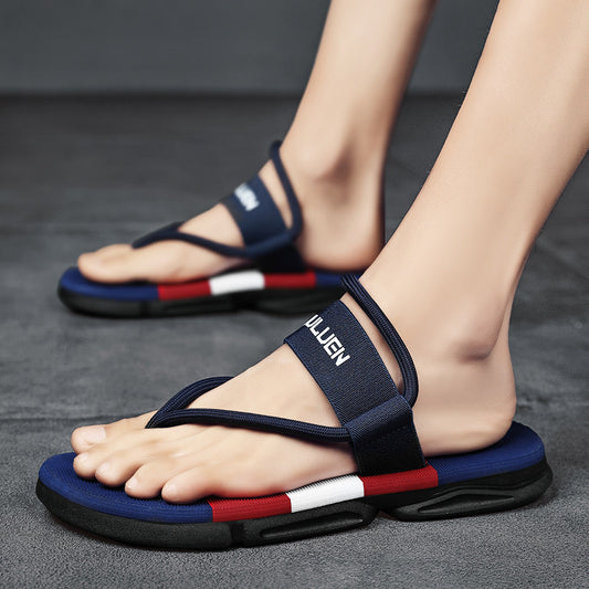 Herren Sandalen Outdoor Sport Flip Flops Komfort Casual Tanga Strandschuhe