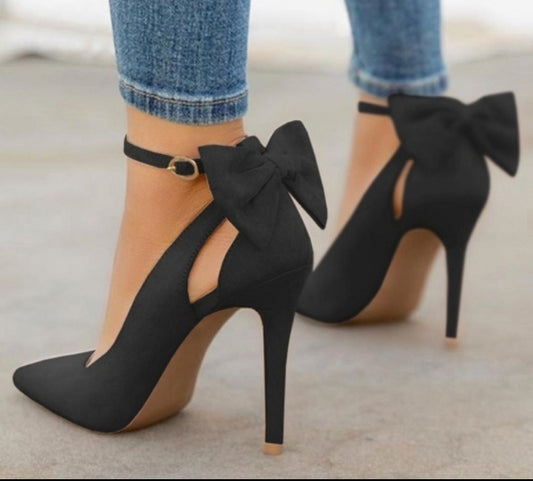 High Heels mit Schleife