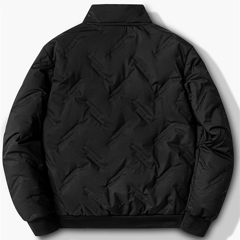 Nouveau Manteau en Coton au design Graphène, Veste Polaire Chaude et Épaisse pour l'Hiver, Vêtements Décontractés Tendance pour Hommes