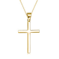 Luxury Sterling Silver Cross Pendant Necklace Jewelry Gifts For Women