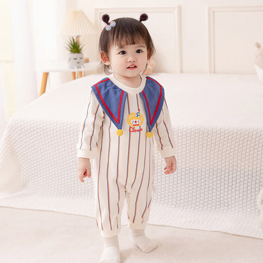 Autumn Cotton Romper Onesie for Newborns