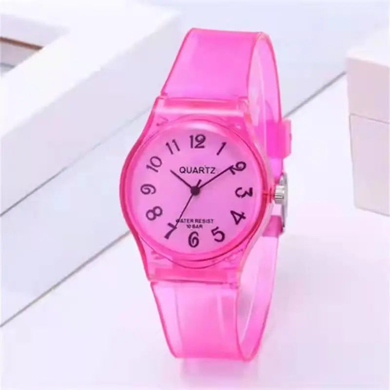 New simple silicone Brand WOKAI Casual Quartz Watch Women Crystal Silicone Watches Relogio Feminino Wrist Watch Hot sale