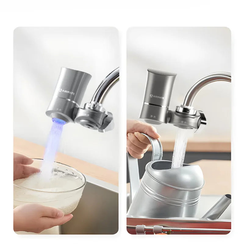 New  Water-power sterilization faucet water purifier Ultraviolet deep sterilization 6-stage fine filtration