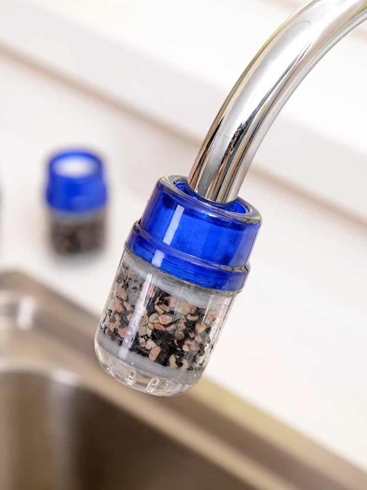 Kitchen Faucet Water Filter Healthy Activated Carbon Water Purifier Heavy Metal Rust Sediment Purifier Suspended Faucet Purifier