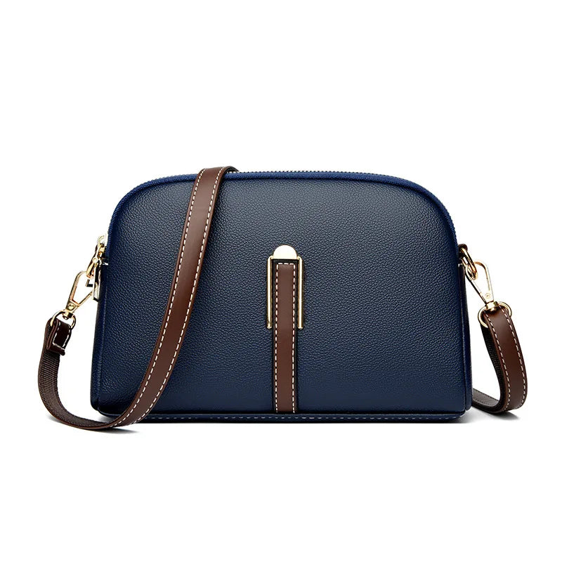 100% Genuine Leather Shoulder bag Women Handbag Designer Cowhide Flap Bag Luxury Women's Messenger Bags Crossbody Bags For Women