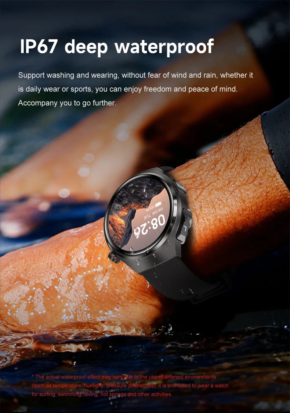 2025 New for HUAWEI Original Premium GPS Smart Watch TWS 2 in 1 NFC Bluetooth Call Earphone Heart Rate Waterproof Smart Bracelet