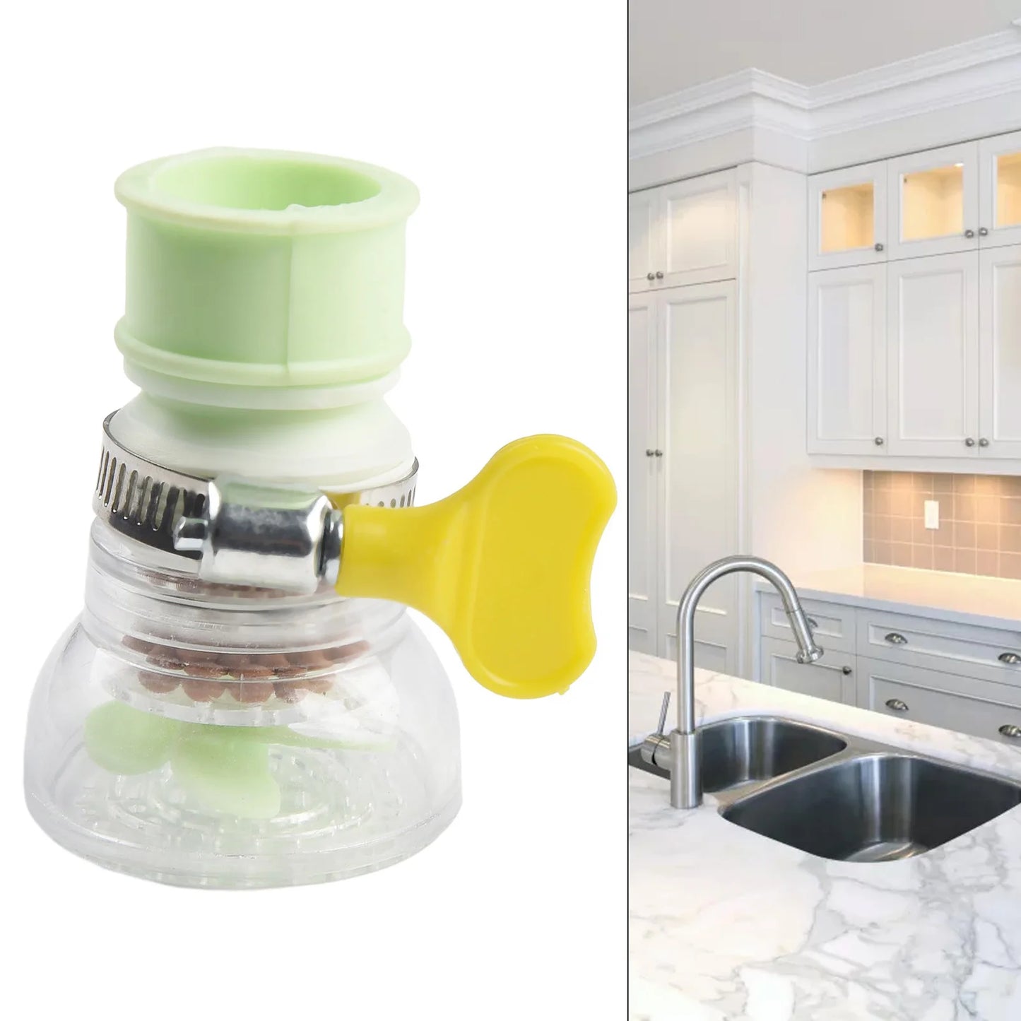 Water Filter Tap Faucet Filter Nozzle Kitchen Foamer Universal Shower Water Purifier Home Water Filter Kitchen Accesories