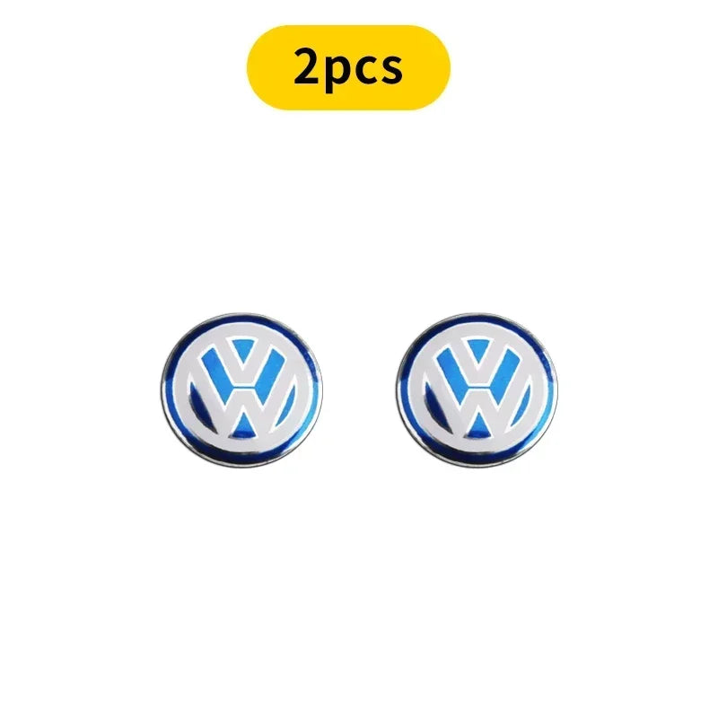 14mm Car Key Badge Emblem Replacement Car Key Stickers For Volkswagen VW Polo Passat B5 B6 B7 T4 T5 Golf 4 5 6 Tiguan Jetta GTI