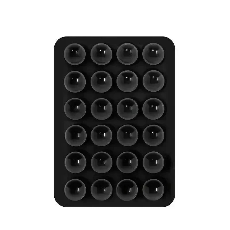 Phone Silicone Suction Cup Holder Multifunctional Suction Cup Wall Stand Square Anti-Slip Single-Sided Case Mount Back Sticker