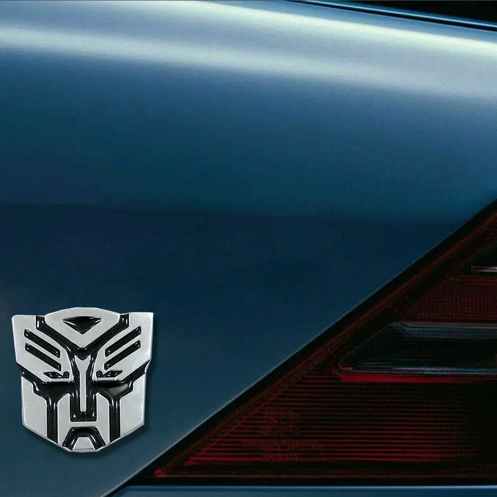 Car 3D Car Stickers Transformer Badge Decepticon Emblem Tail Decal Cool Autobots Logo Car Styling Motorcycle Car Accessories