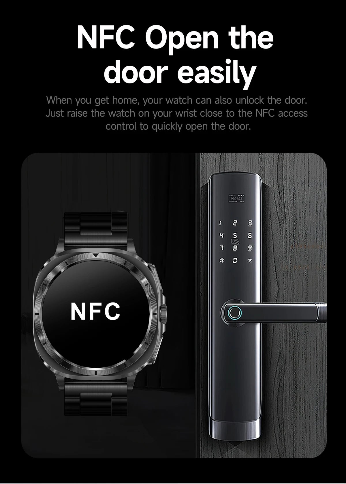 2025 New For Samsung Galaxy Watch 7 Blood Lipids Uric Acid Blood Pressure Body Analysis Smart Watch ECG+PPG Clock Smartwatch Men