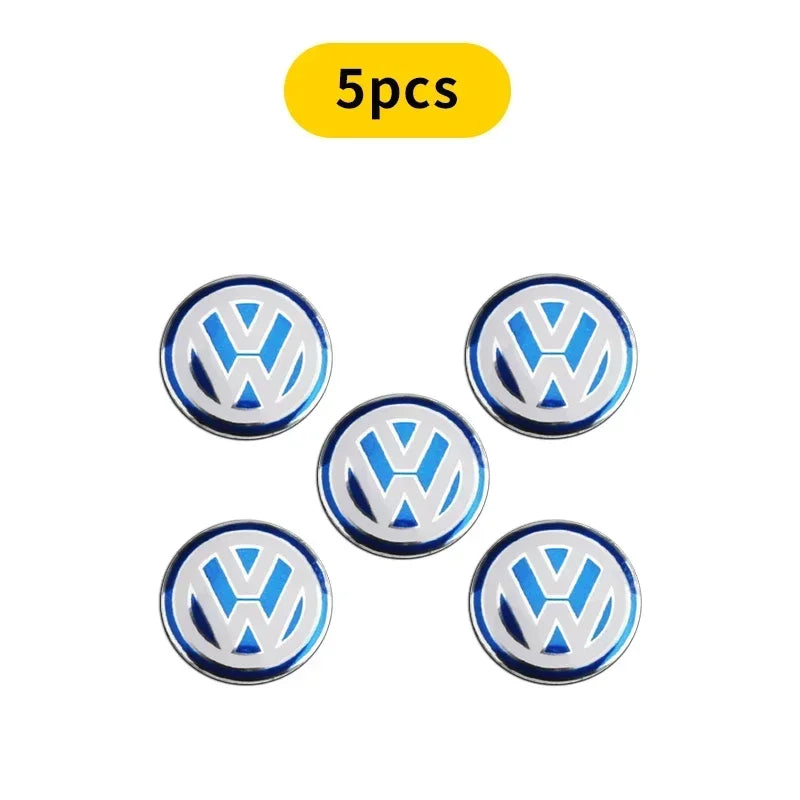 14mm Car Key Badge Emblem Replacement Car Key Stickers For Volkswagen VW Polo Passat B5 B6 B7 T4 T5 Golf 4 5 6 Tiguan Jetta GTI