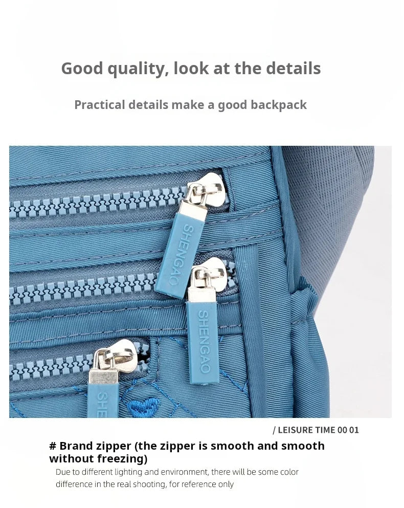 Shoulder Bag Crossbody Bag for Women Messenger Bags Waterproof Nylon Ladies Handbag