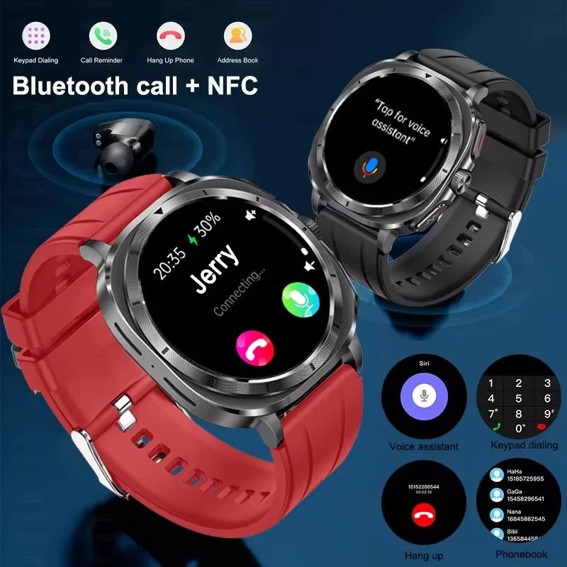 2025 New For Samsung Galaxy Watch 7 Blood Lipids Uric Acid Blood Pressure Body Analysis Smart Watch ECG+PPG Clock Smartwatch Men