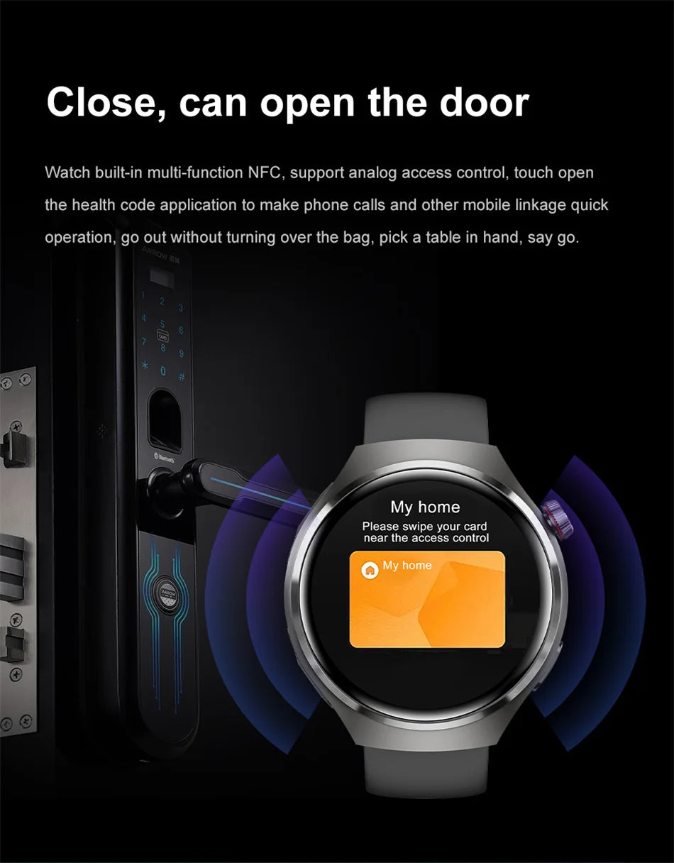 2025 New for HUAWEI Original Premium GPS Smart Watch TWS 2 in 1 NFC Bluetooth Call Earphone Heart Rate Waterproof Smart Bracelet