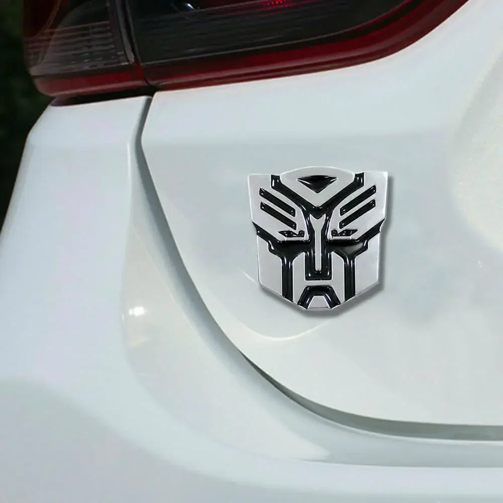Car 3D Car Stickers Transformer Badge Decepticon Emblem Tail Decal Cool Autobots Logo Car Styling Motorcycle Car Accessories