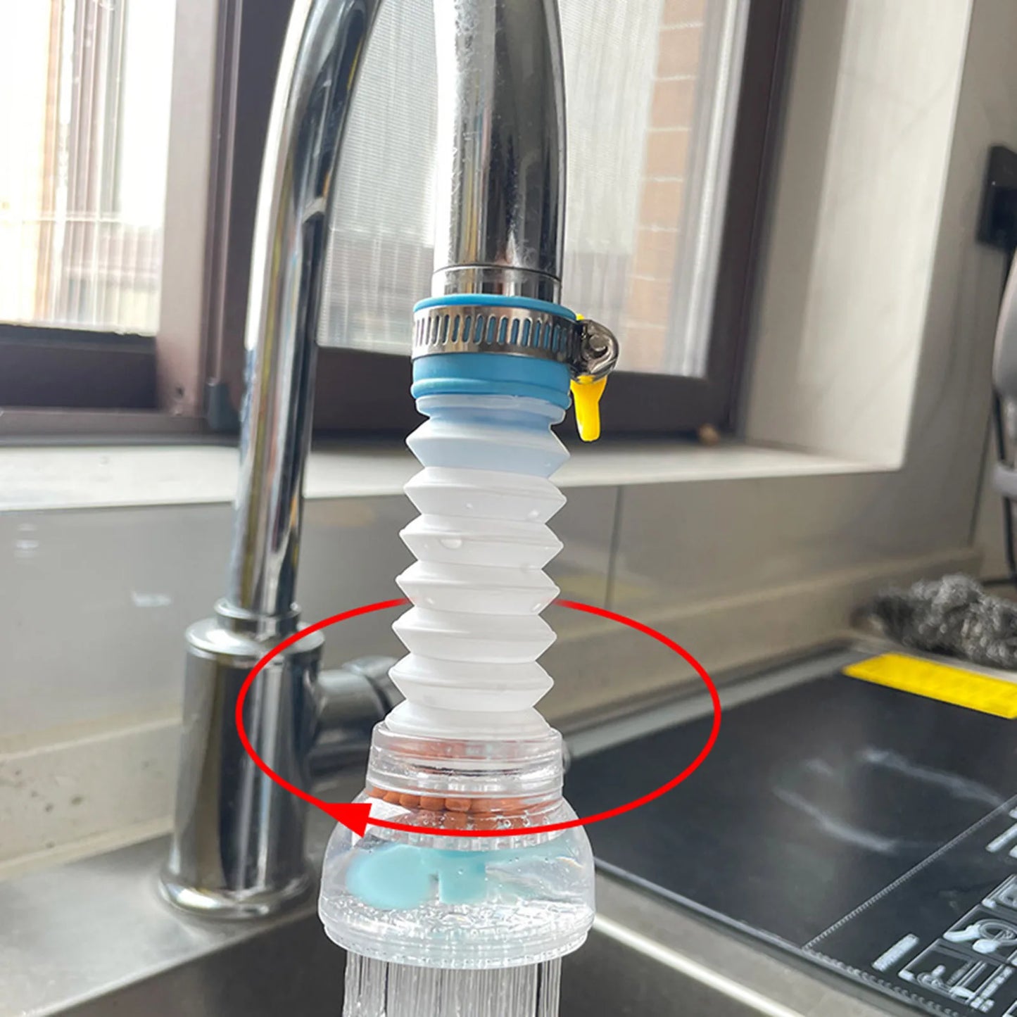 Water Filter Tap Faucet Filter Nozzle Kitchen Foamer Universal Shower Water Purifier Home Water Filter Kitchen Accesories