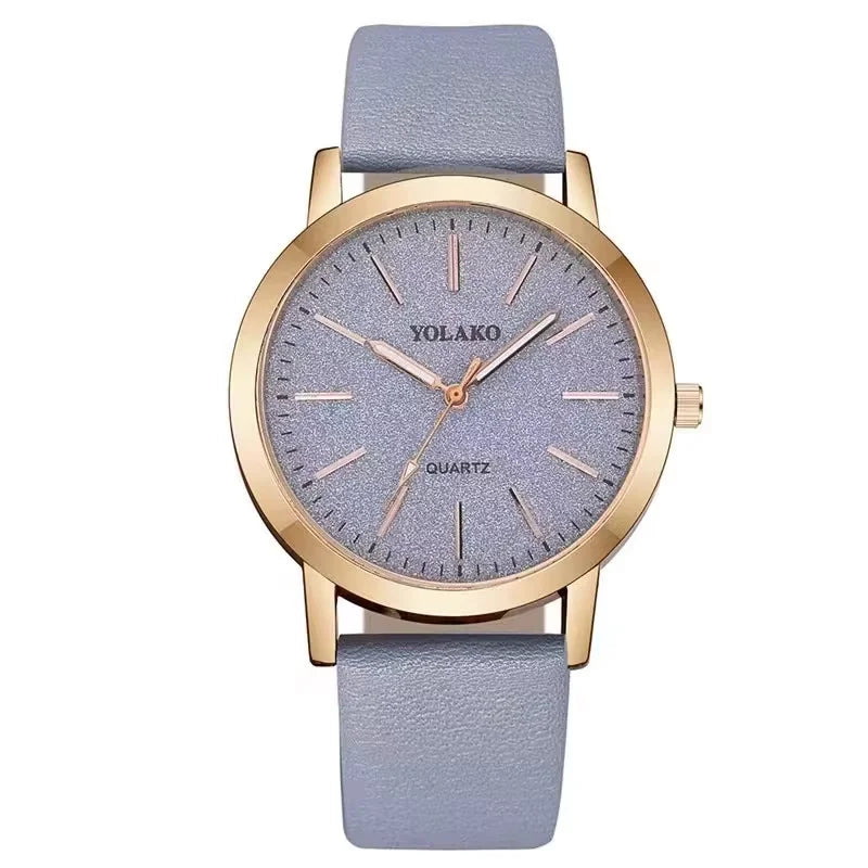 Fashion Women Leather Quartz watch
