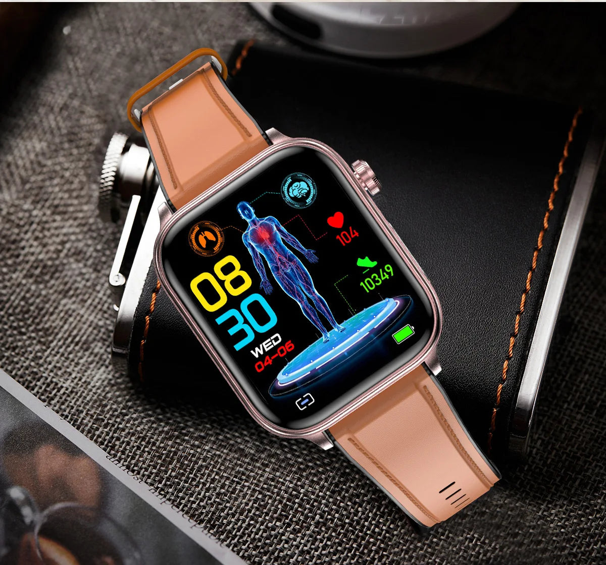 For Xiaomi ECG+PPG Monitoring Smart Watch Women Body Composition Blood Lipid Uric Acid Women Menstrual Health Tracker Smartwatch