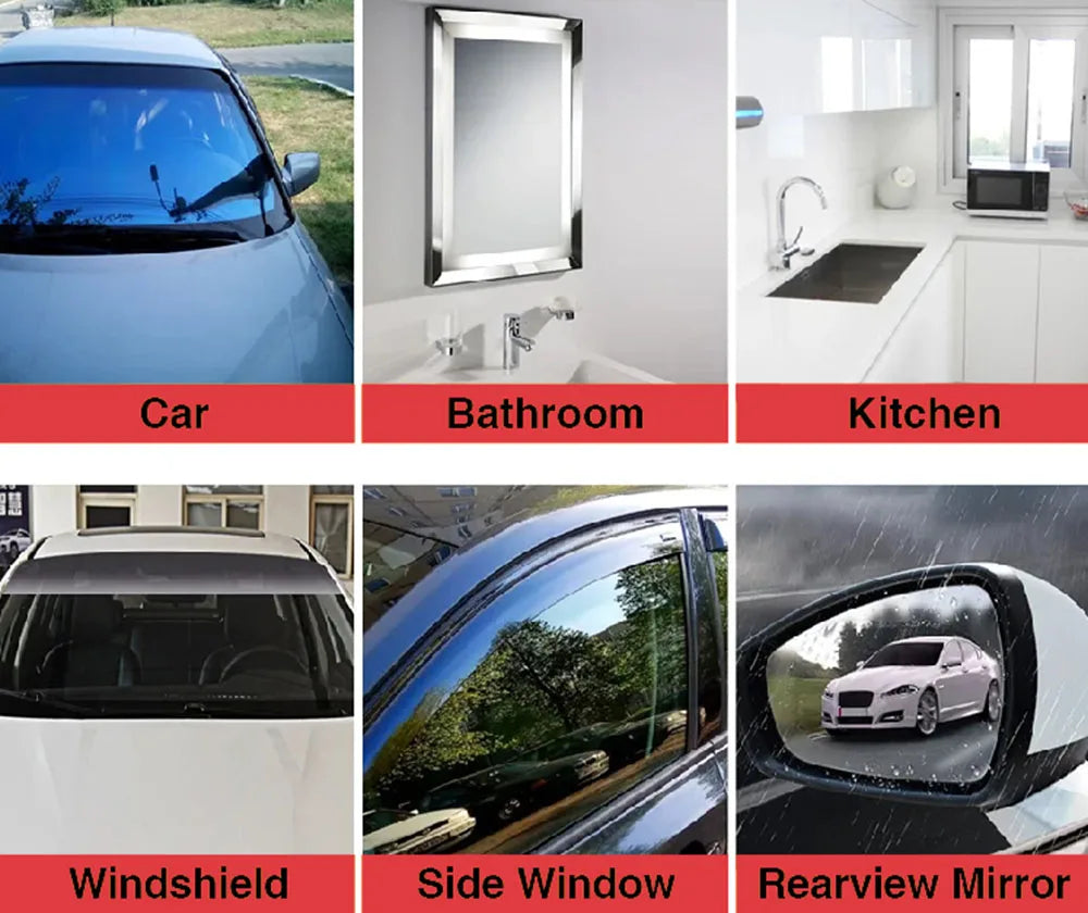 Car Glass Oil Film Removing Paste Aivc Auto Glass Film Coating Remover Clear Vision Hydrophobicity Windshield Car Detailing Tool