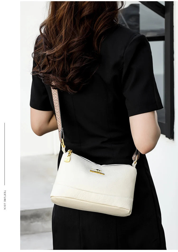 Sac A Main High Quality Soft Leather Luxury Purses And Handbags Female Bags Designer Multilayer Women Shoulder Crossbody Bags